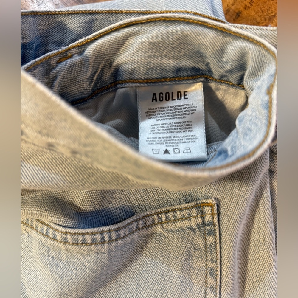 Agolde Minka Cargo Jean, Size 33 - Picture 10 of 11